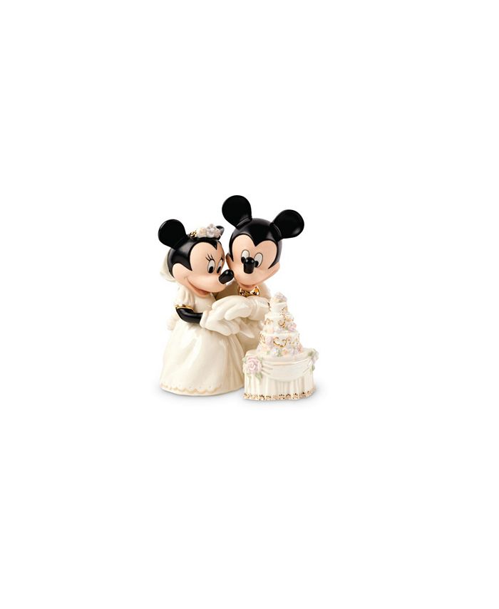 Lenox Minnie'S Dream Wedding Cake Figurine Macy's