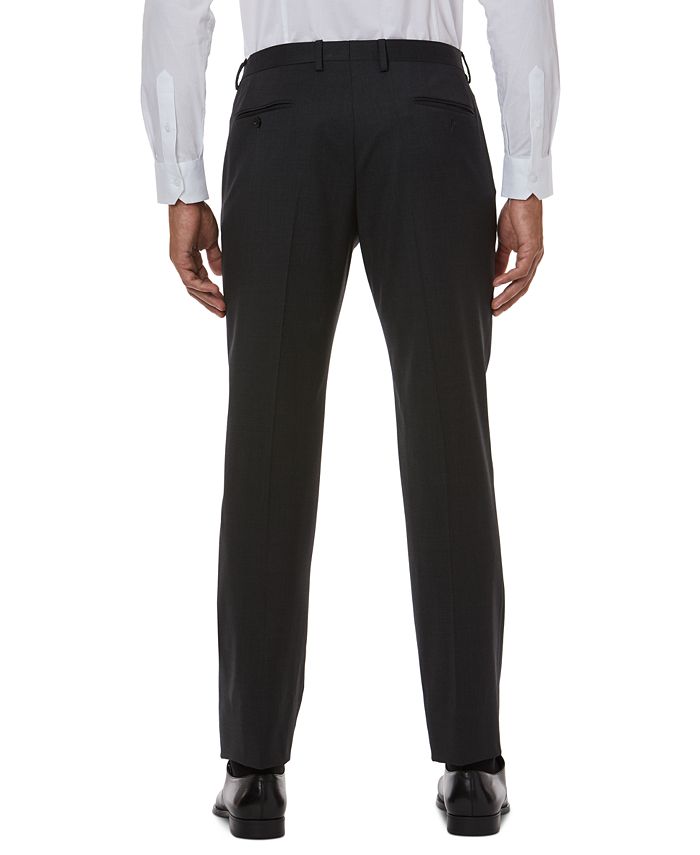 A|X Armani Exchange Men's Slim-Fit Gray Solid Suit Separate Pants - Macy's