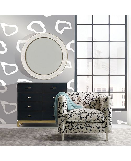 Tempaper Cynthia Rowley For Pool House Silver Self Adhesive