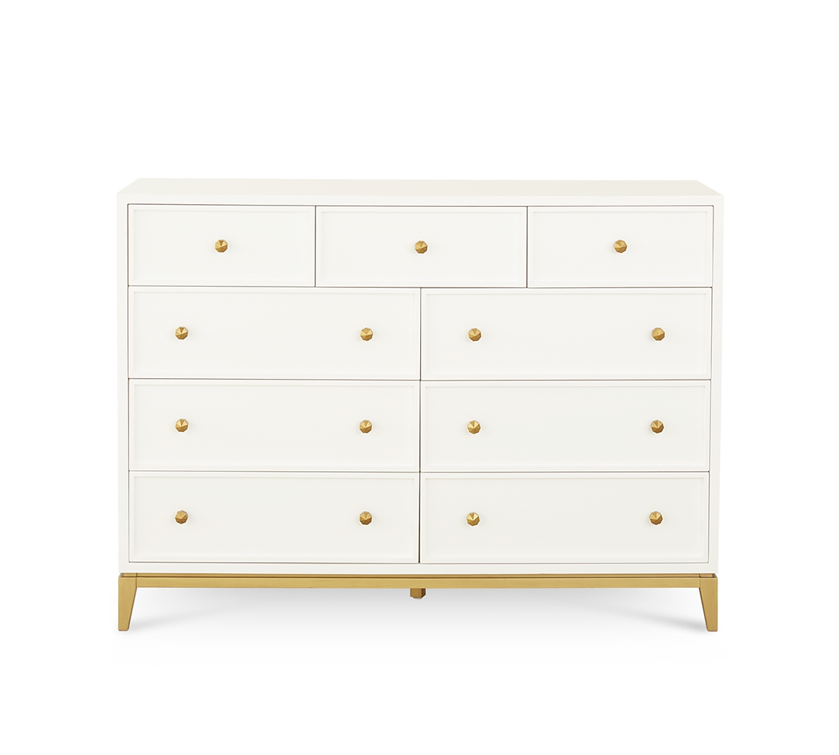 Rachael Ray Chelsea 3-Pc. Bedroom Set (California Bed, Dresser, Nightstand)