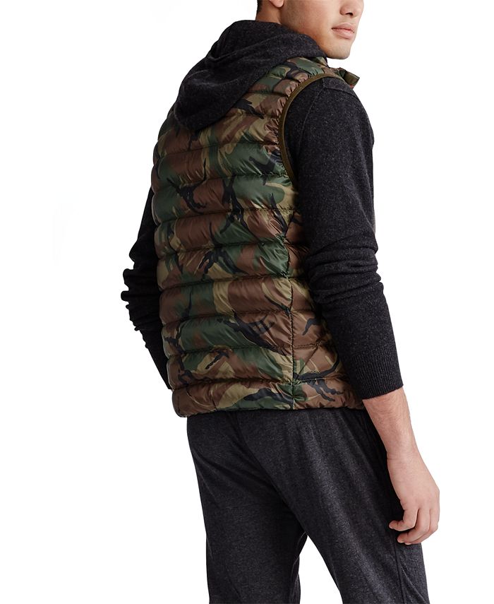 Polo Ralph Lauren Men's Big & Tall Packable Down Vest & Reviews Coats