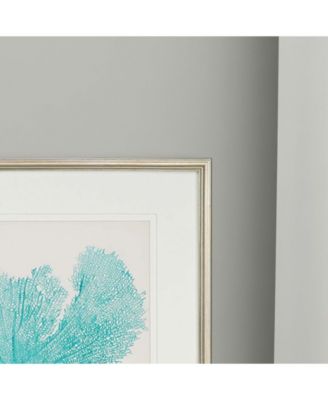 Paragon Sea Fan II Framed Wall Art Set of 3, 25" x 25"