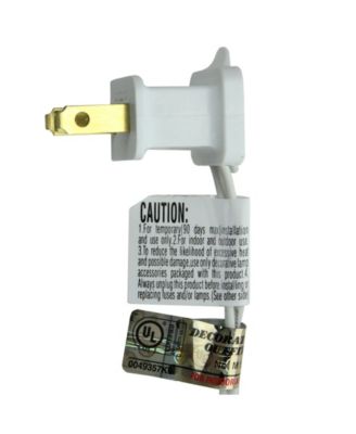 2' Pre-Lit LED Snow White Artificial Christmas Tree - Multi Lights