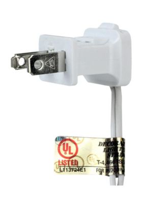 18" Pre-Lit Snow White Artificial Christmas Tree - Multi-Color Lights