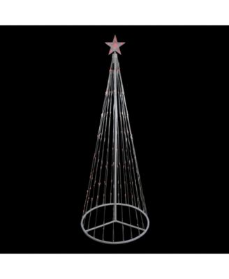 6' Red LED Lighted Show Cone Christmas Tree Outdoor Decoration