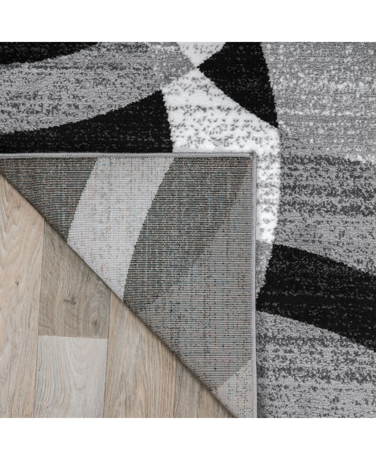 Main Street Rugs Montane Mon105Area Rug - Gray