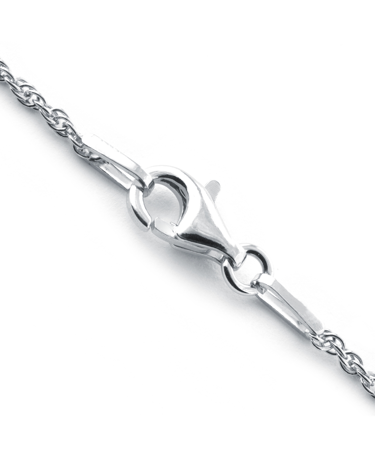 Medium Teardrop Dried Flower Pendant with Chain in Sterling Silver. Available  Blue or Yellow - MULTI