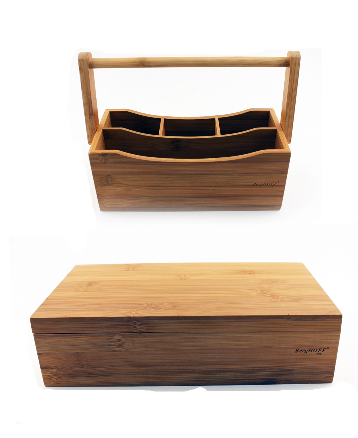Bamboo 2-Pc. Tea Box Set - Natural