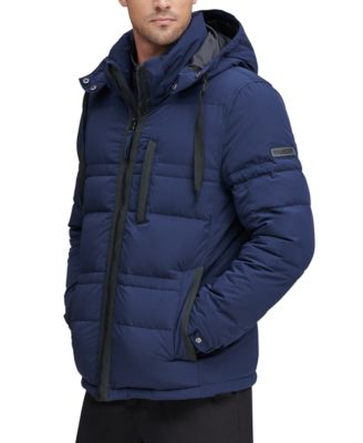 Men's Huxley Crinkle Down Jacket with Removable Hood
