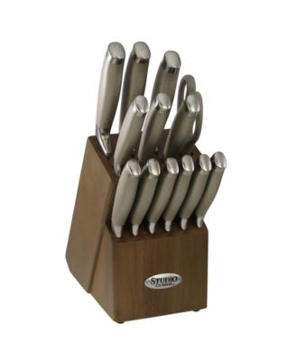 Studio Cuisine - 14 Pc Peened Cutlery Set