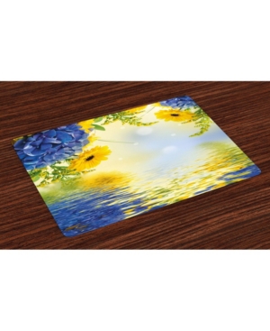 Ambesonne Place Mats Set of 4