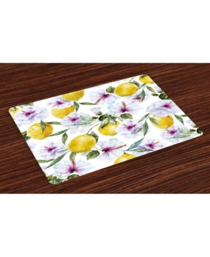 Ambesonne Spring Place Mats Set of 4