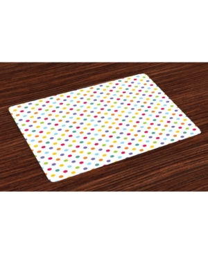 Ambesonne Abstract Place Mats Set of 4