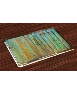 Ambesonne Vintage-Like Place Mats Set of 4
