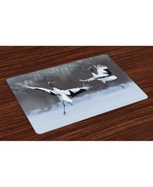 Ambesonne Africa Place Mats Set of 4