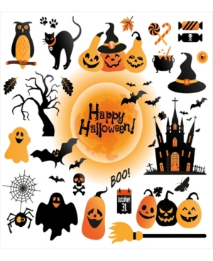 Ambesonne Halloween Place Mats Set of 4