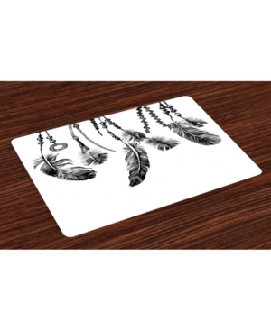 Ambesonne Tribal Place Mats Set of 4