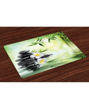 Ambesonne Spa Place Mats Set of 4