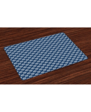 Ambesonne Dutch Place Mats Set of 4