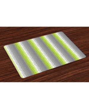 Ambesonne Abstract Place Mats Set of 4