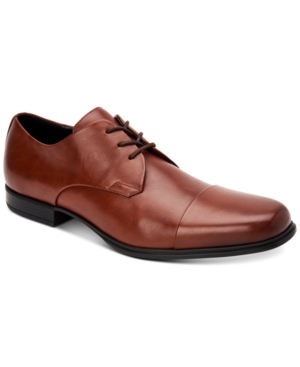 UPC 192675820929 product image for Calvin Klein Men's Dominick Crust Leather Oxfords Men's Shoes | upcitemdb.com