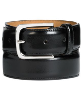 cole haan spazzolato belt