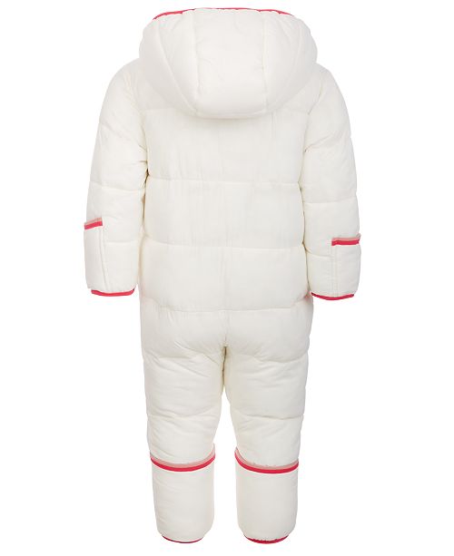 Michael Kors Baby Girls 1Pc. Hooded Pram Snowsuit & Reviews Coats