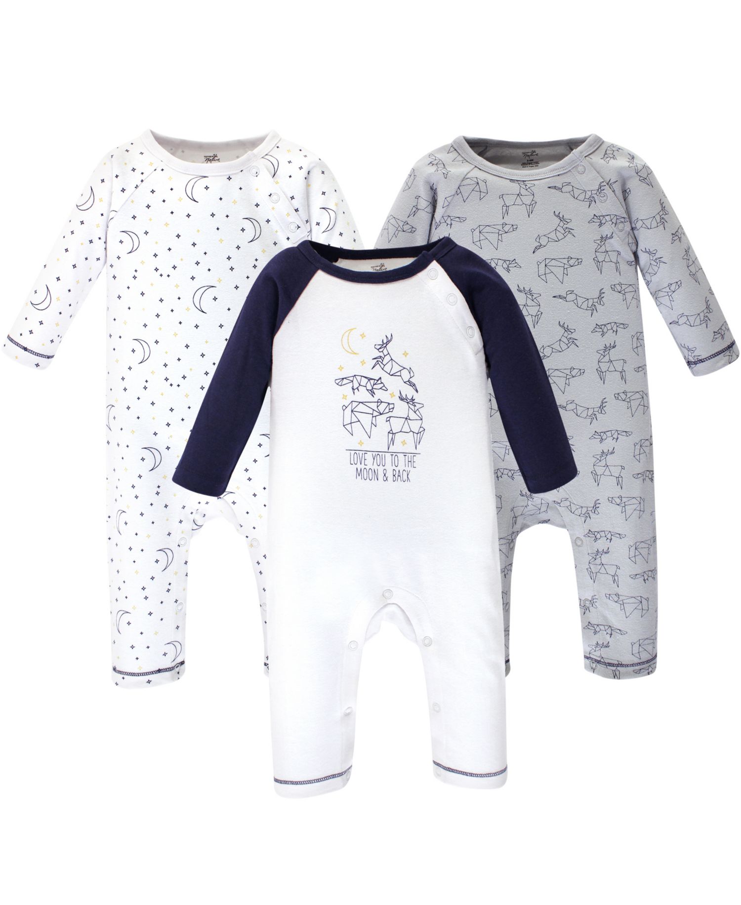 Baby Boys Soft Natural Cotton Jumpsuit
