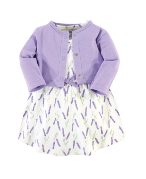 Touched by Nature Baby Girl Organic Dress and Cardigan Set 2 Piece