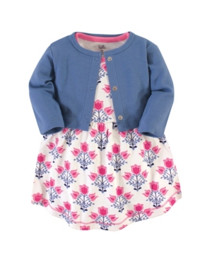 Touched by Nature Baby Girl Organic Dress and Cardigan Set 2 Piece