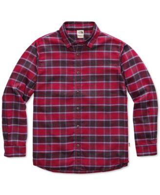 north face thermocore flannel