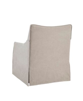 London Skirted Swivel  Chair