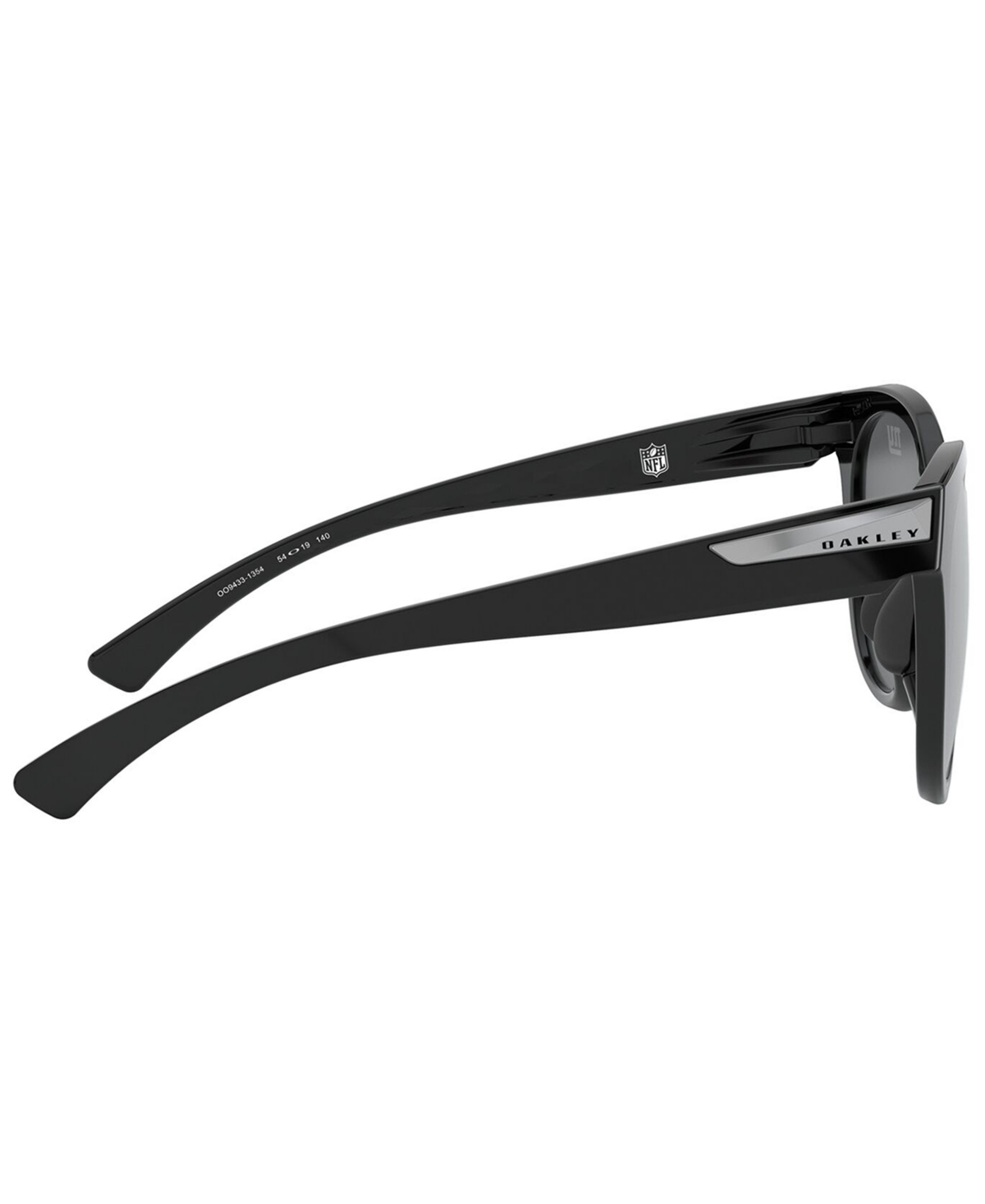 Shop Oakley Nfl Collection Sunglasses, New York Giants Low Key Oo9433 Oo9433 54 Low Key In Nyg Polished Black,prizm Black