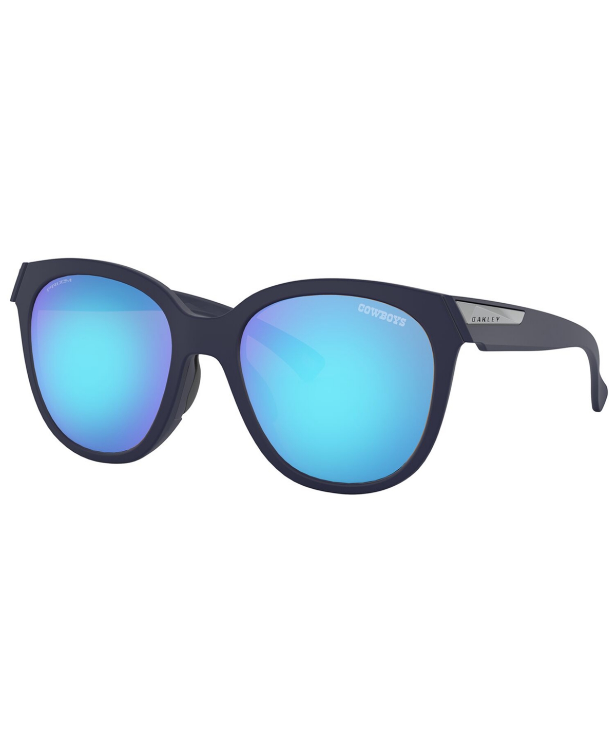 Shop Oakley Nfl Collection Sunglasses, Dallas Cowboys Low Key Oo9433 Oo9433 54 Low Key In Dal Matte Navy,prizm Sapphire