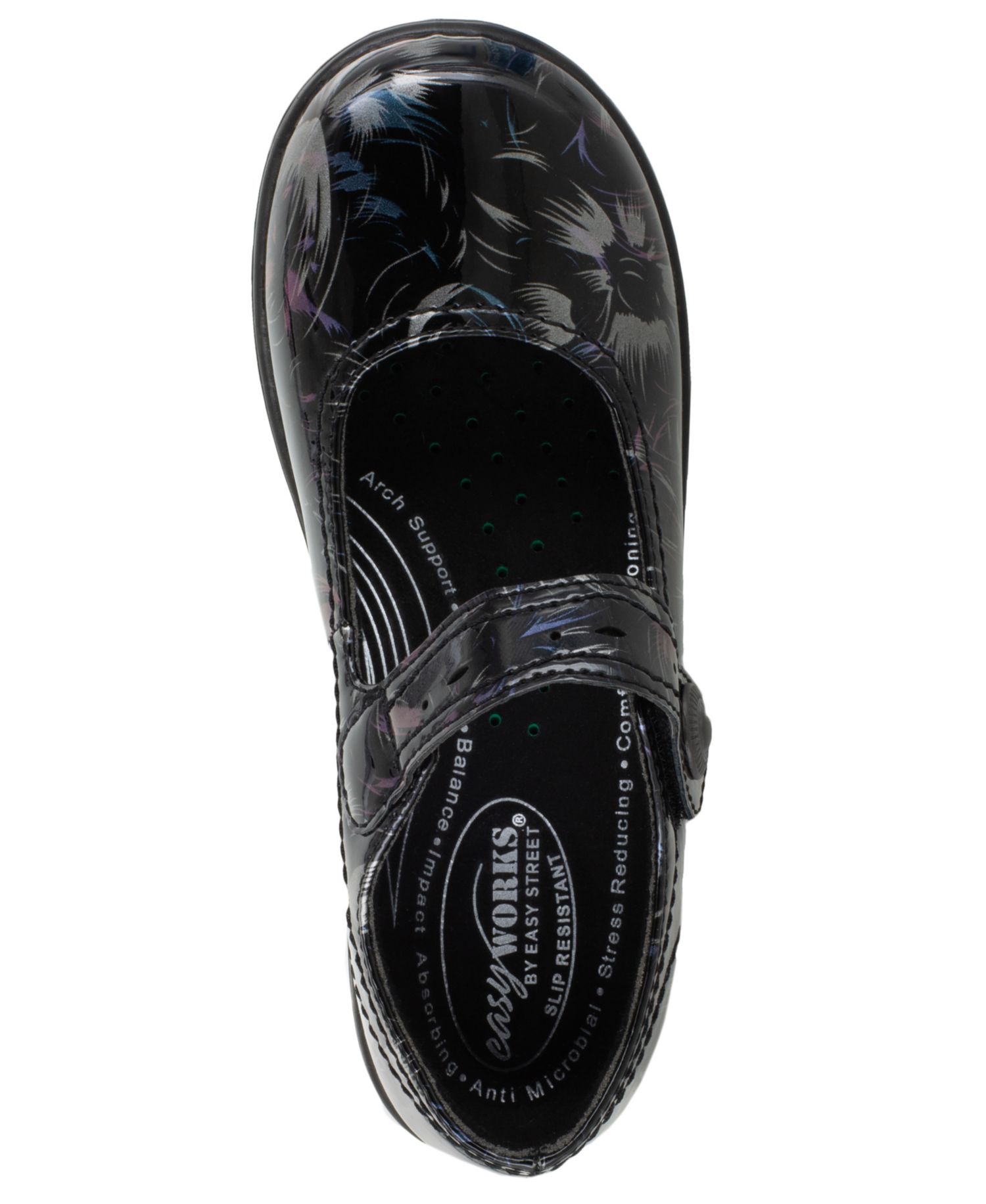 Easy Works by Women's Letsee Mary Jane Clogs
