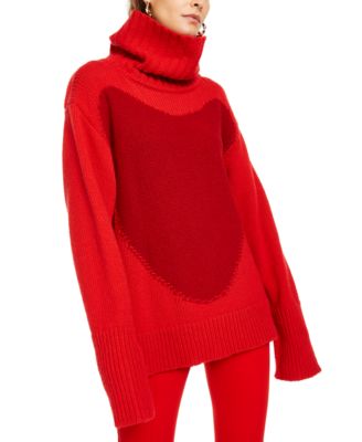 Escada - Oversized Wool Turtleneck Sweater