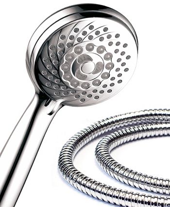 HotelSpa® LED Color-Changing Hand Shower - 5 Spray Patterns, Chrome, 2.5 GPM 7 thumbnail image