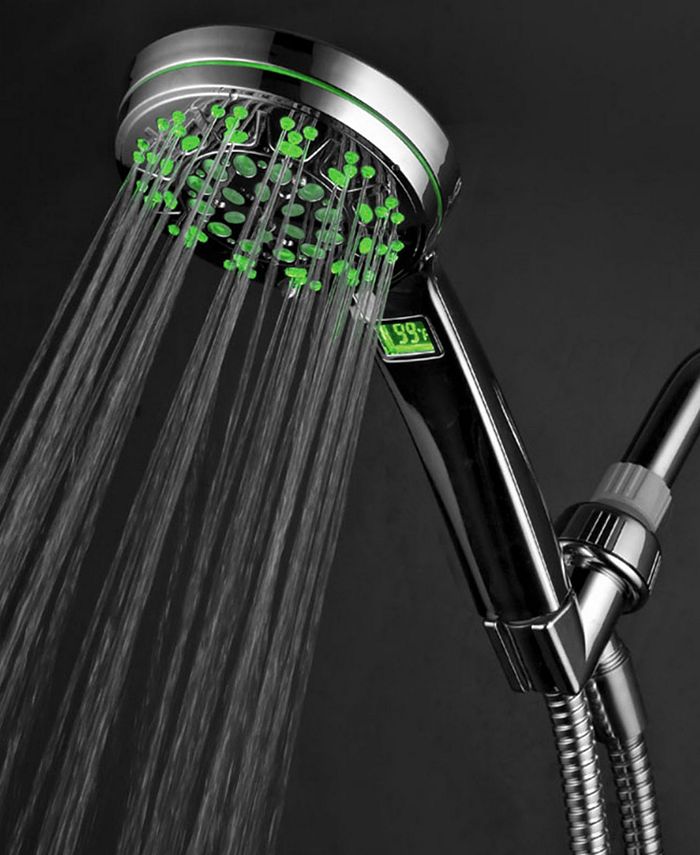 HotelSpa - Hotel Spa 3 Color LED Hand Shower with Temperature Display