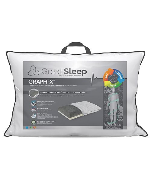 Great Sleep Graph X Memory Foam Traditional Pillow Reviews