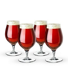 Craft Beer Barrel Aged Tulip Glass, Set of 4, 17.7 Oz