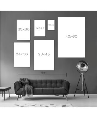 Oliver Gal Cal Leaves Canvas Art, 10" x 15"