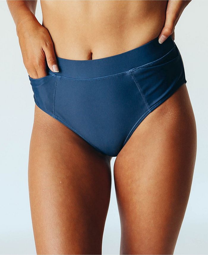 Nani Swimwear Women's Nani Pocket Mid Rise Swim Bottom Macy's