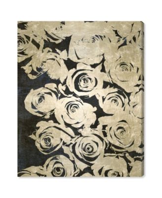 Dark Rose Canvas Art, 30" x 36"