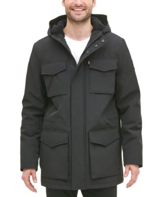 levi's four pocket hooded jacket