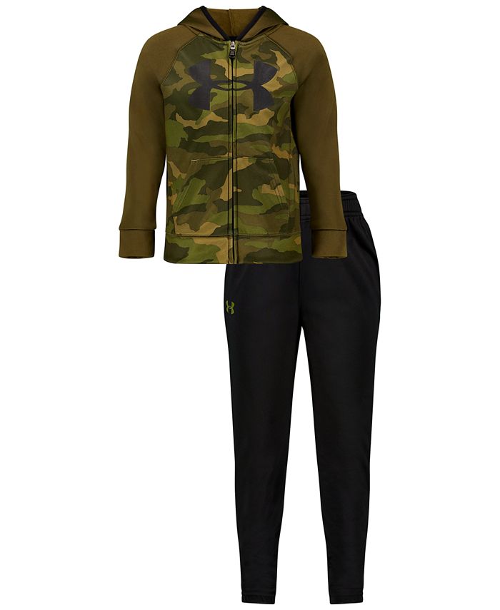 Kids camo under shop armour hoodie