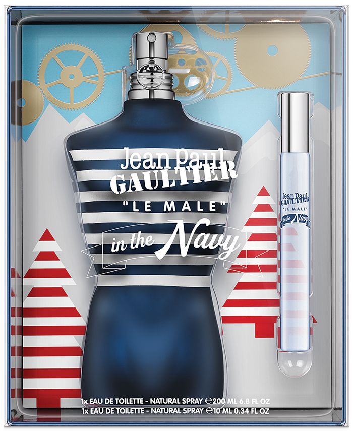 Jean Paul Gaultier Mens Le Male in The Navy EDT Spray 6.8 oz