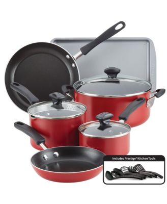 Cookstart 15-Pc DiamondMax Nonstick Cookware Set