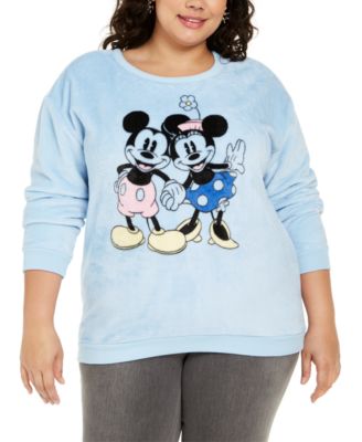 plus size minnie mouse sweatshirt