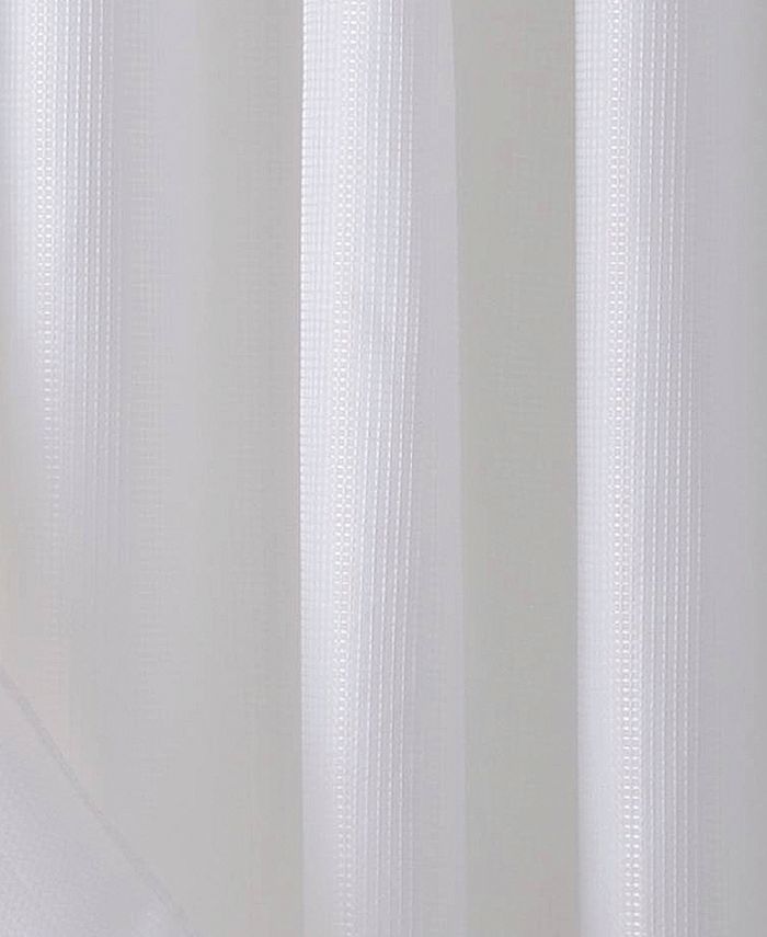 Spa 251 Waffle Complete Shower Curtain With Detachable Liner Macy's