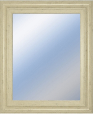 Classy Art Decorative Framed Wall Mirror, 22" X 26" In Silver